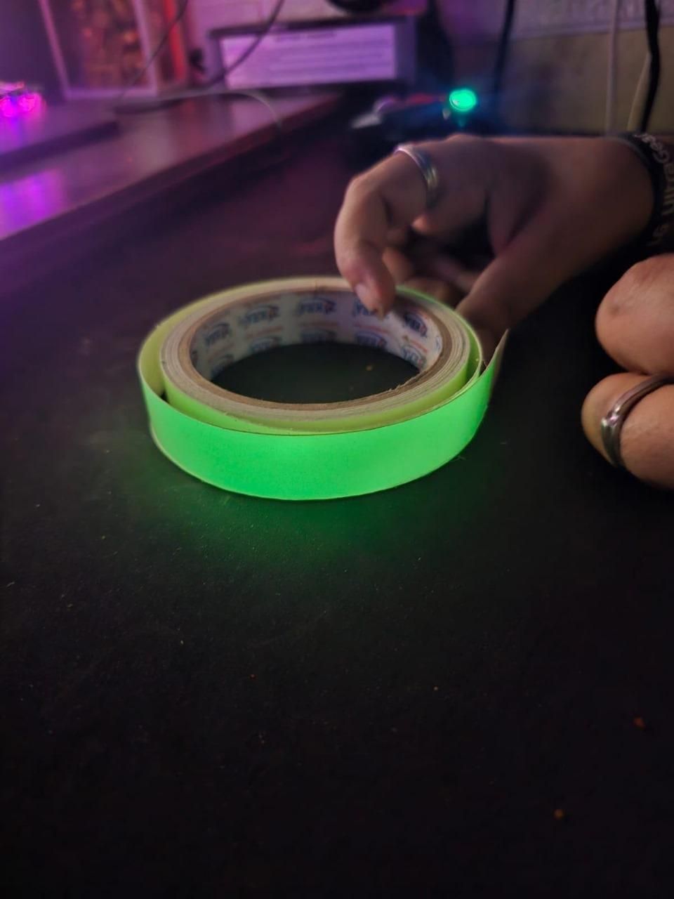 Neon Tape 500cm For Vehicle, Stairs, Walls, Outdoor Use