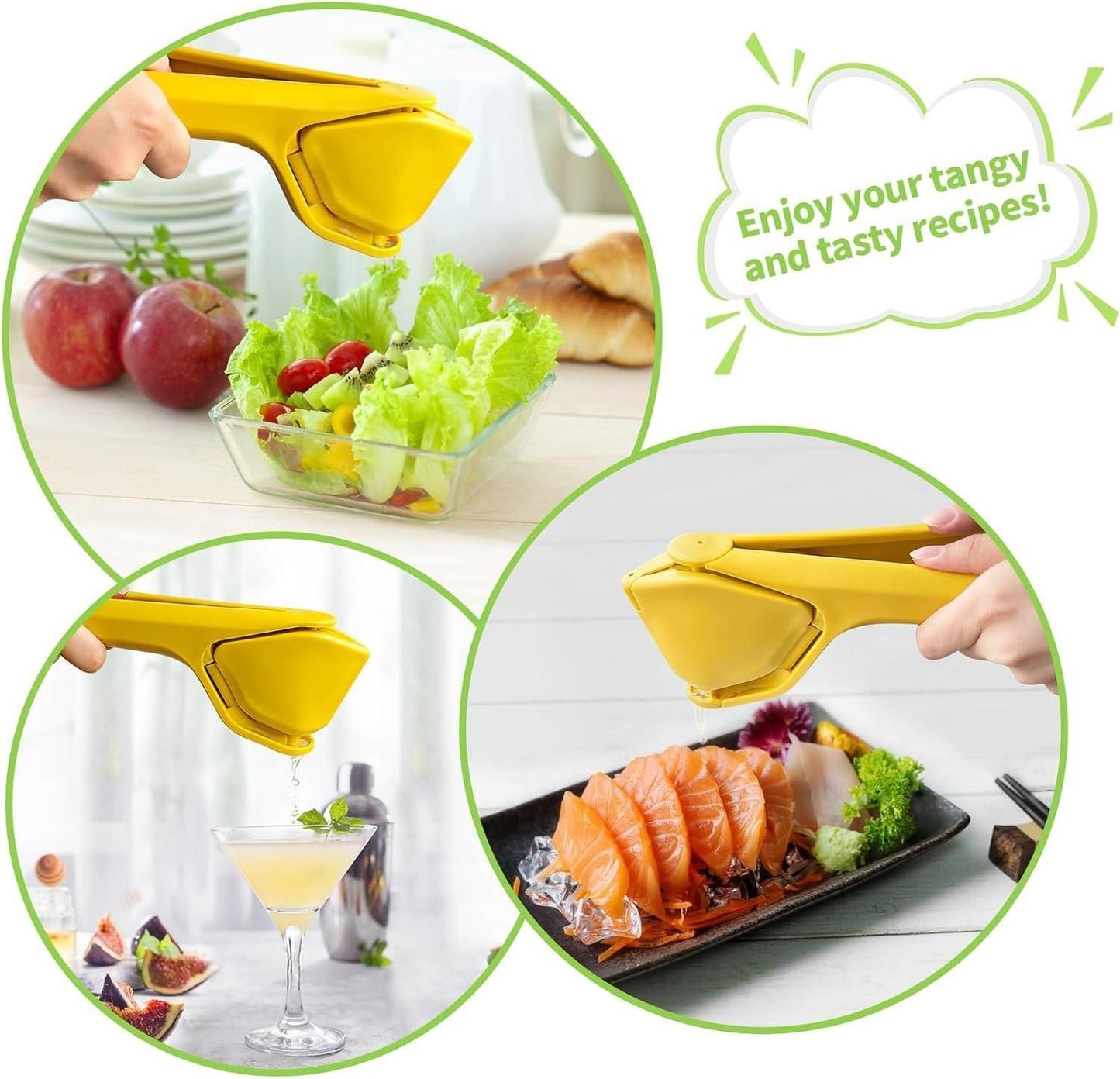 Effortless Manual Flat Lemon Juicer Squeezer