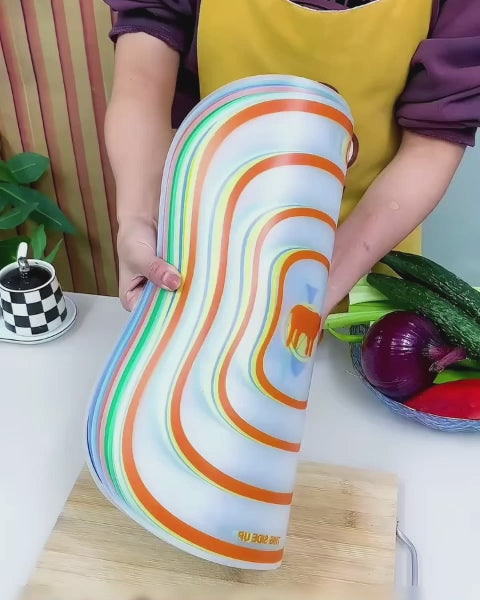 Transparent Flexible Vegetable Cutting Board